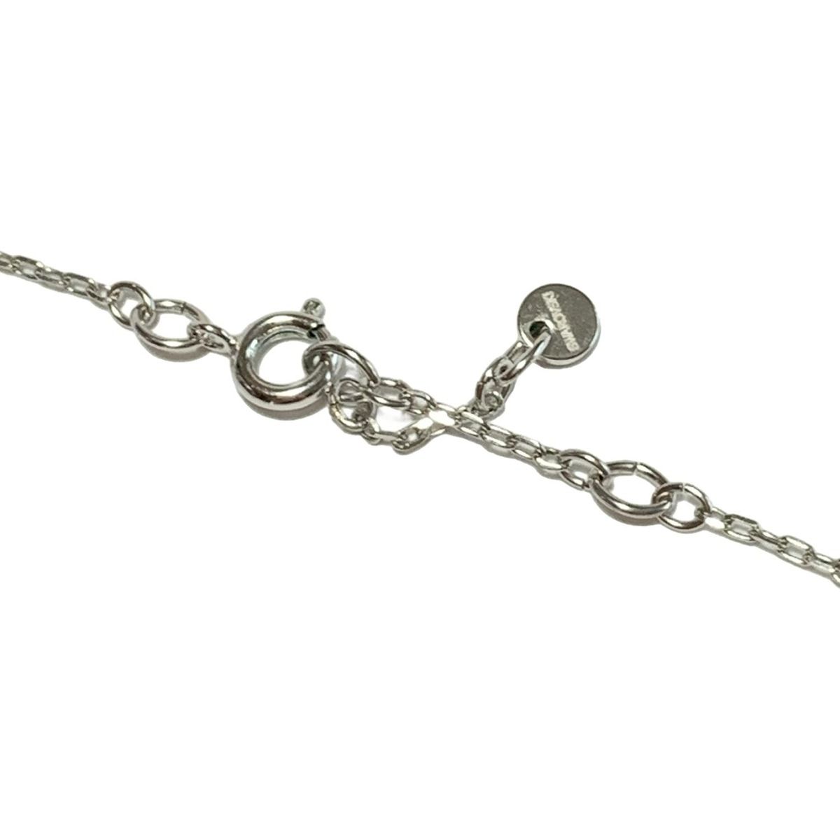 SWAROVSKI(スワロフスキー) ネックレス美品 - クリア×シルバー