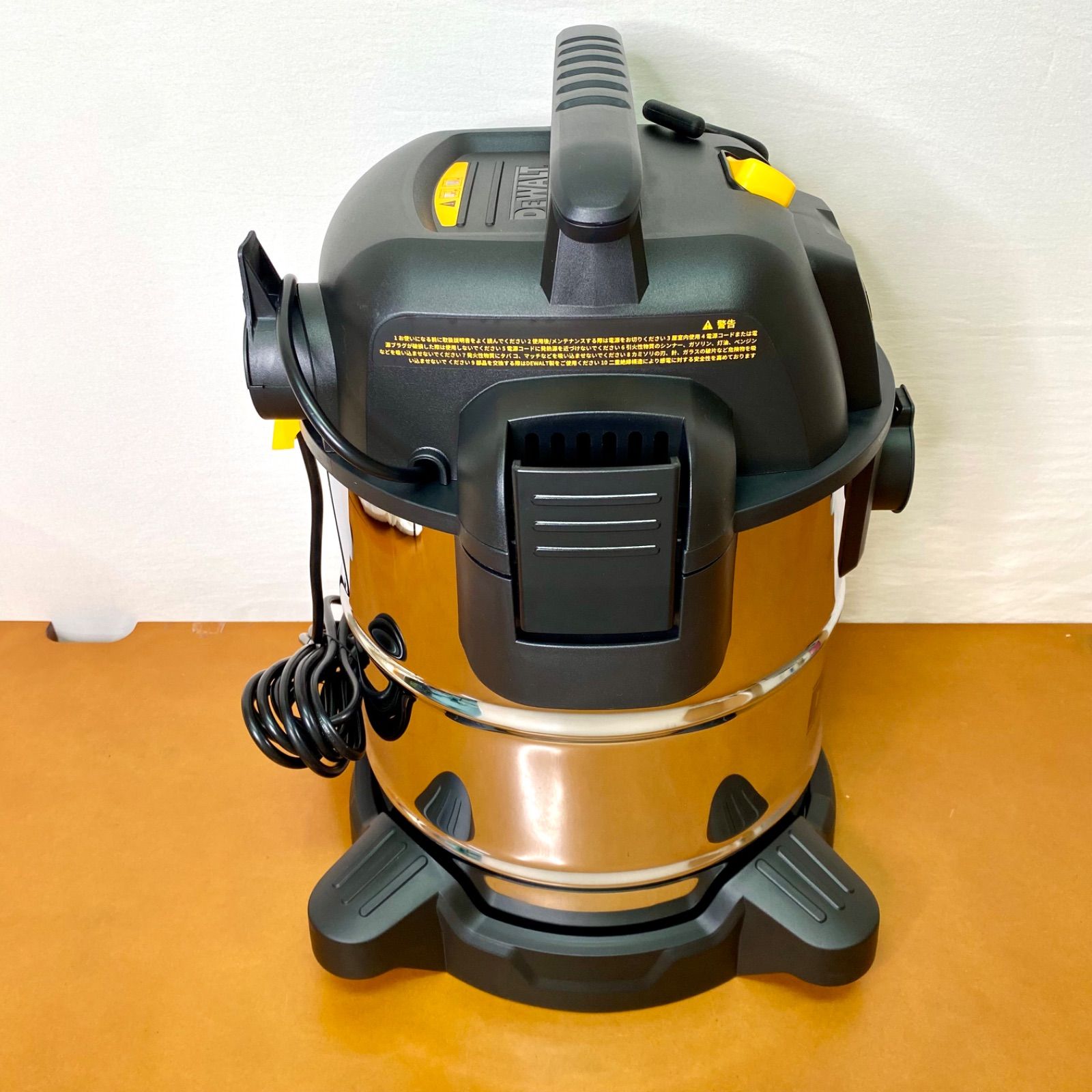 DEWALT デウォルト 乾湿両用掃除機 DXV25SJ バキューム クリーナー