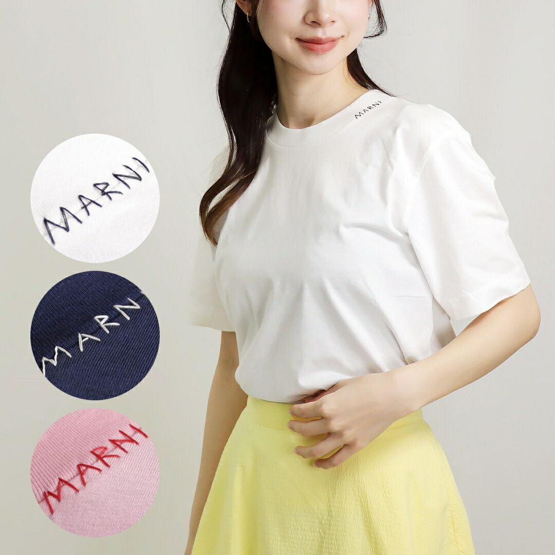 マルニ MARNI レディース Tシャツ THJE0211X2 UTCZ68 00C13 PINK