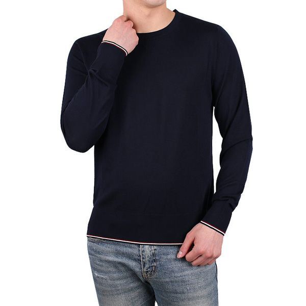 MONCLER トリコロール クルーネック MONCLER (モンクレール) トリコロールメッシュ クルーネック