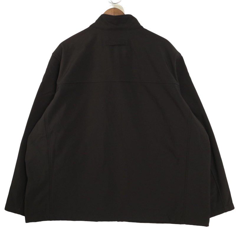 トミーヒルフィガー フリースライナー ソフトシェルジャケット 大きいサイズ古着 メンズUS-3XLサイズ ブラック系 jc-0279