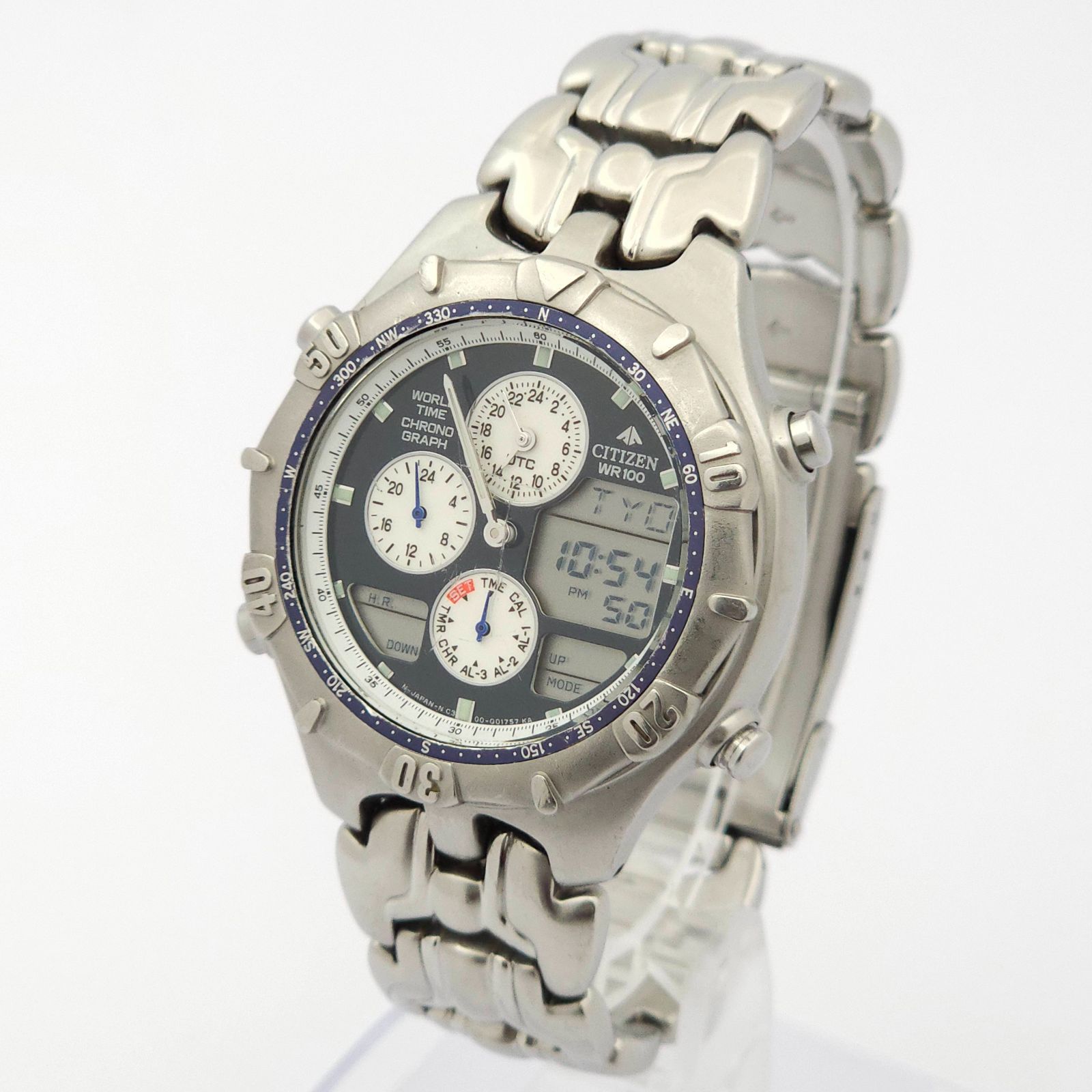 CITIZEN シチズン プロマスター C300-Q02560 アナデジ QZ 動作品