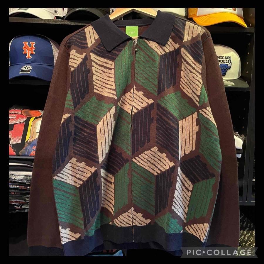HUF ニット L b636ccf068da4acfdea8e2d504f1fe