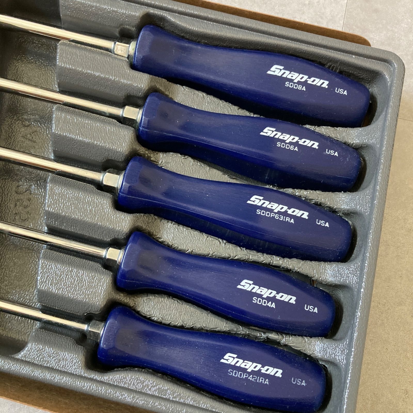 アウトレット 状態項目要 スナップオン ドライバーセット SDDX70AB ネイビー