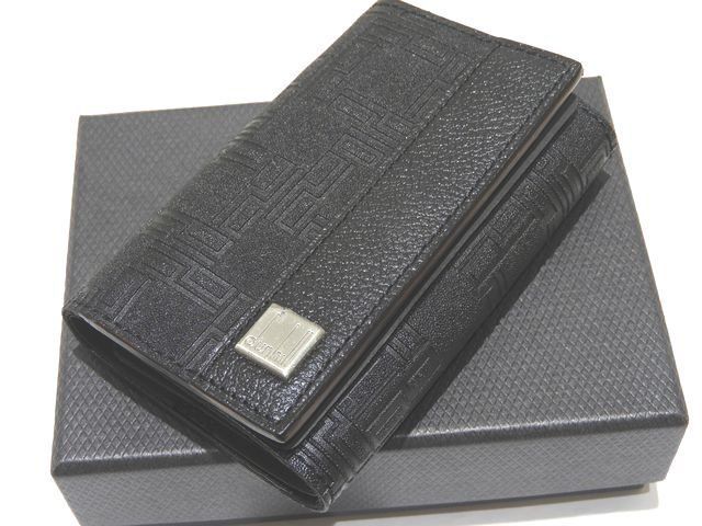 dunhill ダンヒル 6連キーケース ブラック ディーエイト OG5020A シルバー金具 メンズ キーホルダー 7J
