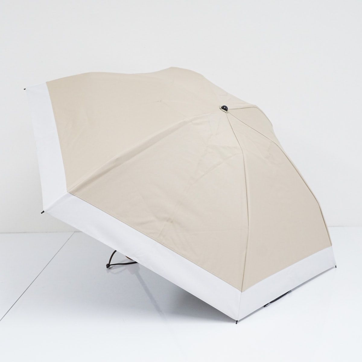 新品サンバリア100 SUN BARRIER 100 3段折コンビ（ホワイト） 3段折 / コンビ | 完全遮光日傘｜サンバリア100
