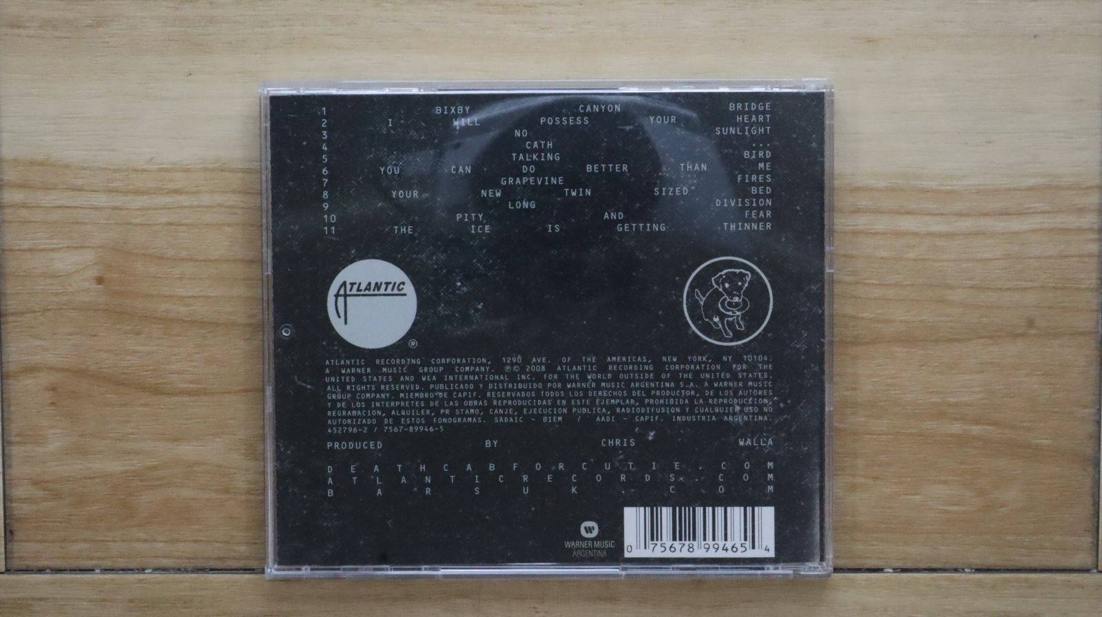 【ゆーきゃん】BODYCOMBAT66・67 CD&DVD&コリオシート 中古CD☆デス・キャブ・フォー・キューティー/Death Cab For