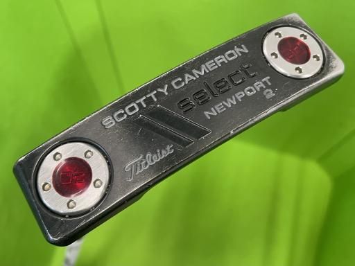 タイトリスト SCOTTY CAMERON select NEWPORT 2 34インチ レフティ パター PT スチール フレックスその他 メンズ 男性用 左利き レフティ 左用 Cランク ゴルフクラブ