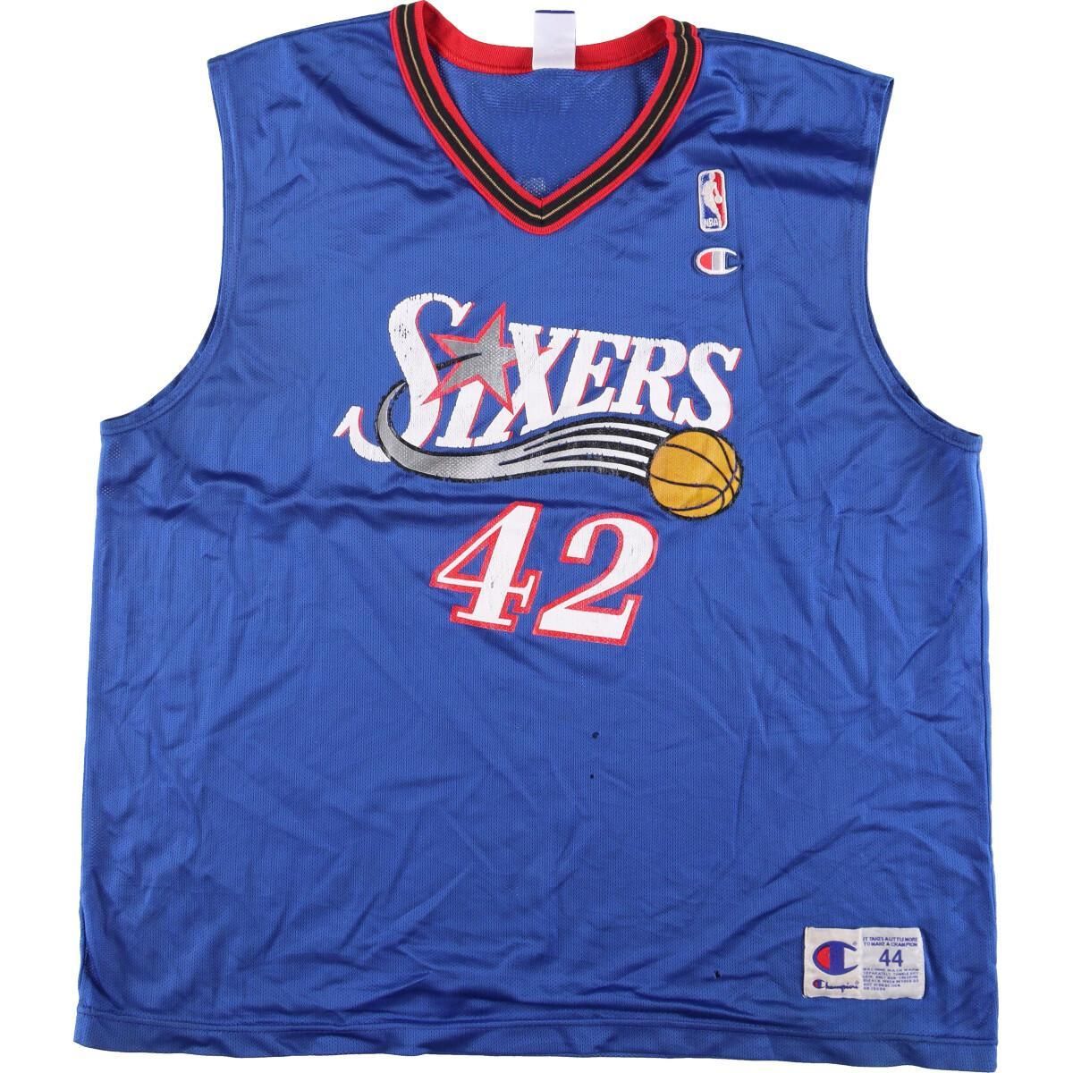 古着 90年代 チャンピオン Champion NBA PHILADELPHIA 76ERS フィラ 