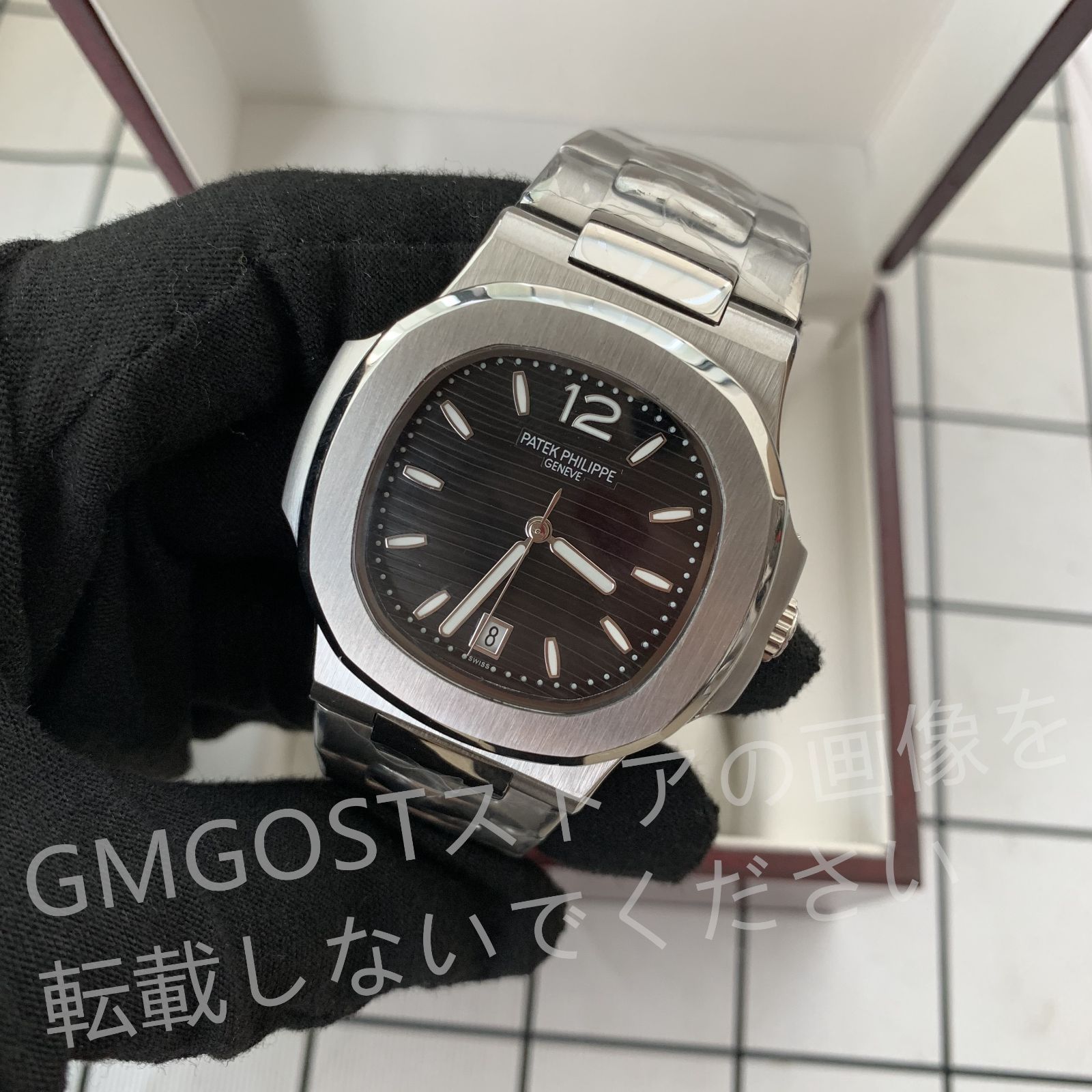 p15 PATEK PHILIPPE 自動巻き パテックフィリップ ノーチラス メンズ 腕時計  即購入不可