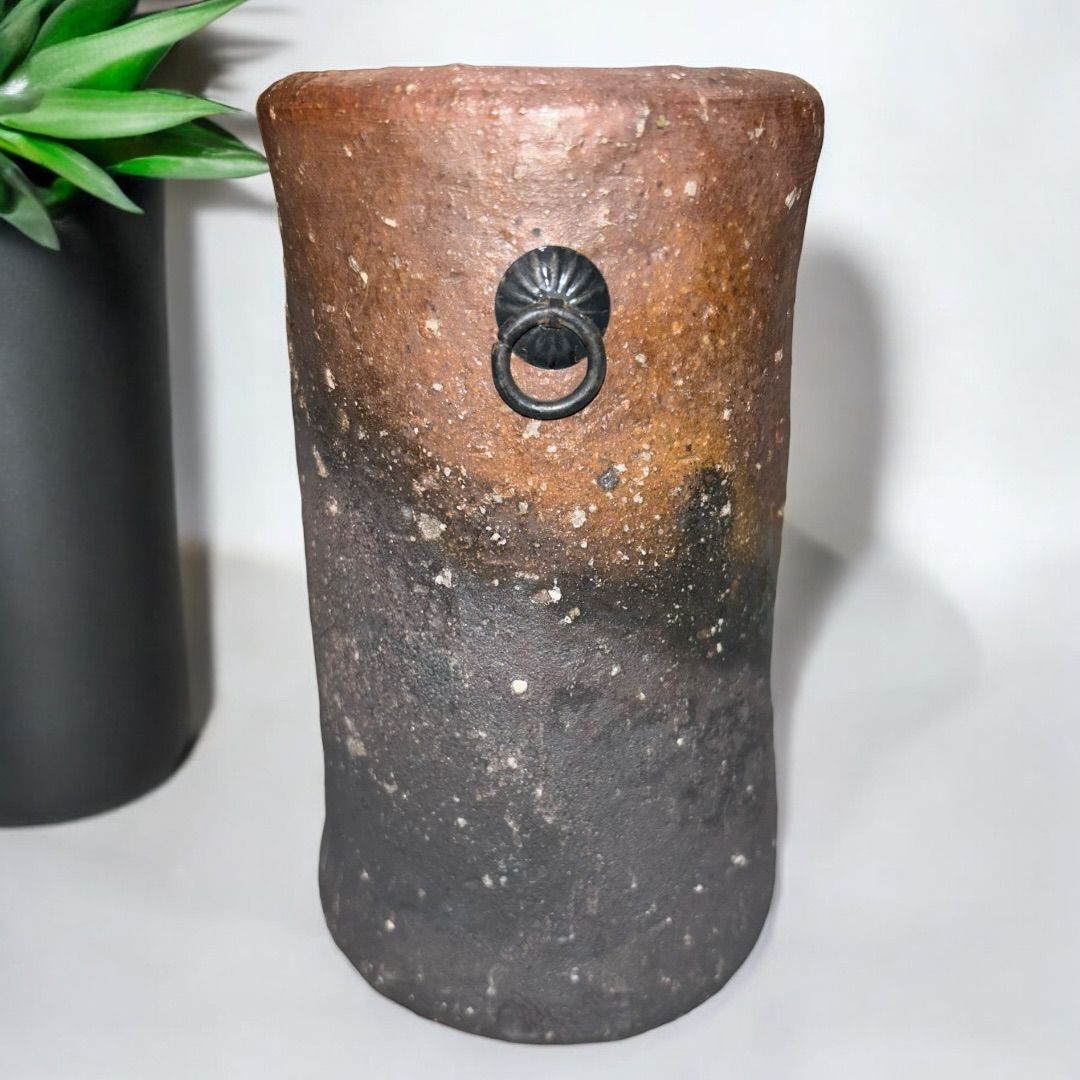 【希少】信楽焼の花瓶、高さ36cm 希少】信楽焼の花瓶、高さ36cm 【公式通販】