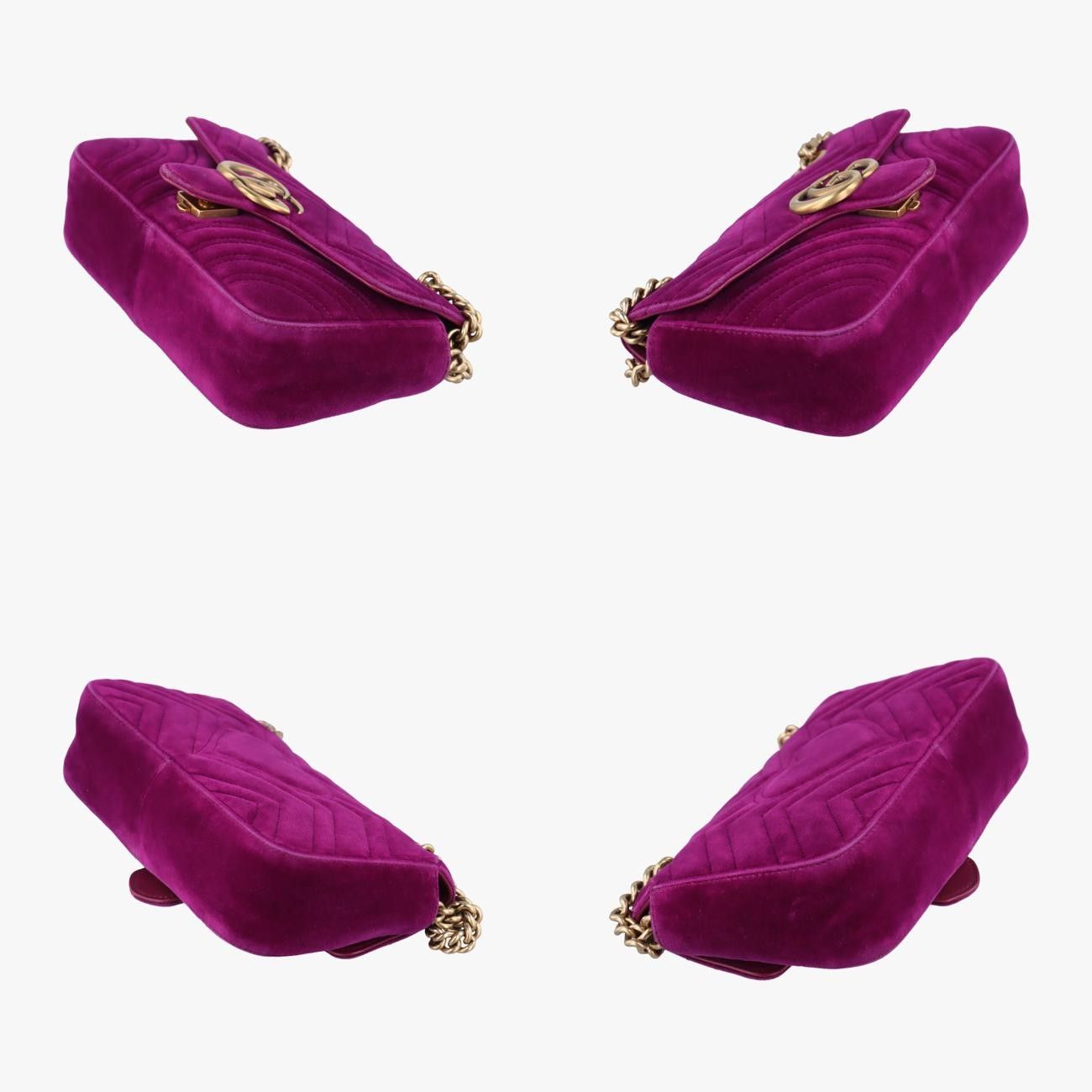 グッチGucciGGマーモントパープルベロア446744G023102648