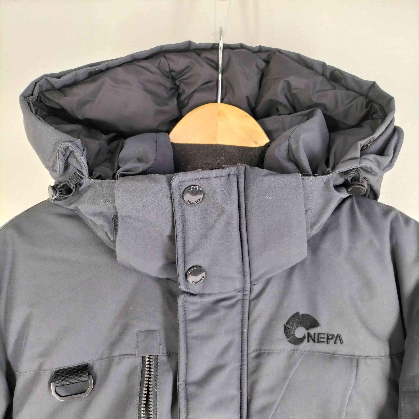 ユーズドフルギ USED古着 NEPA EXPLORER フーデット ギミックダウンジャケット メンズ KRXL - メルカリ