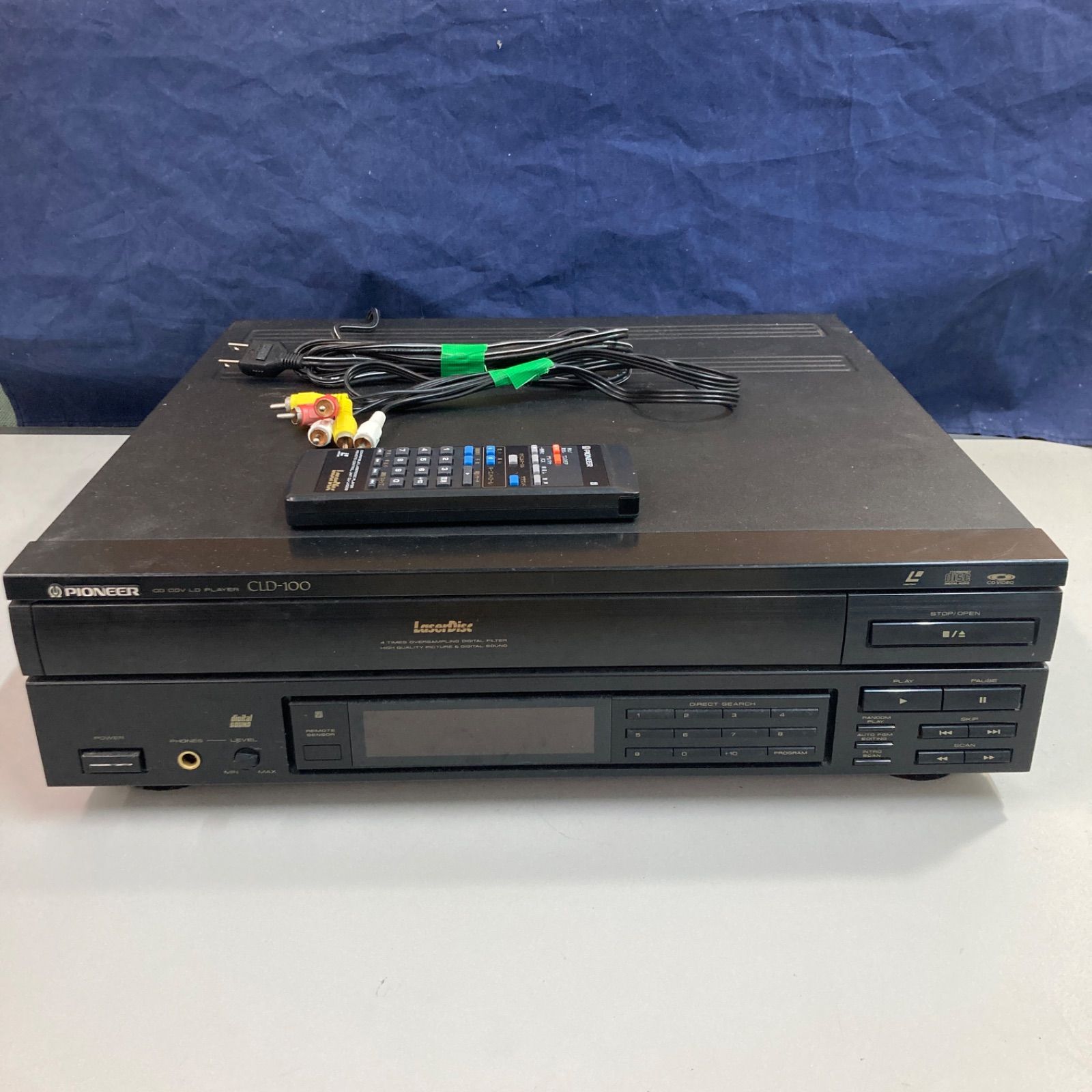 パイオニアレーザーディスクプレーヤーCLD-100 動作品