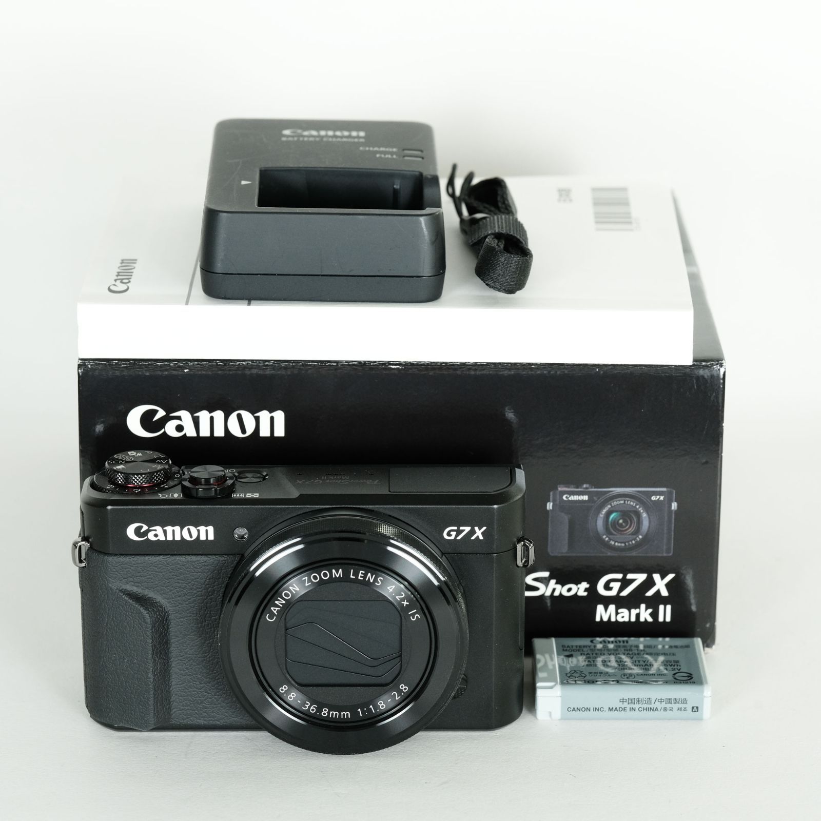 Canon 美品 CANON PSG7X MARKII PowerShot G7 X Mark Ⅱ デジカメ 