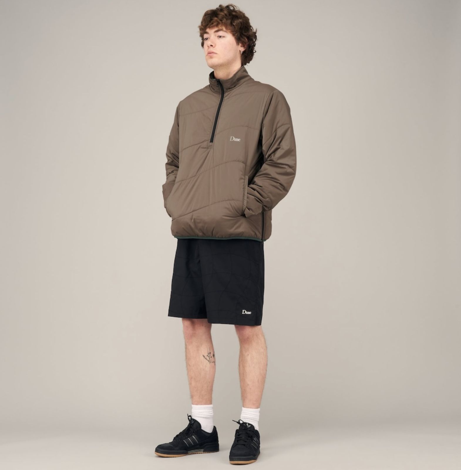 DIME WAVE QUILTED SHORTS キルティング ショートパンツ Shorts Dime Wave Quilted Shorts Cloud Blue | Footshop