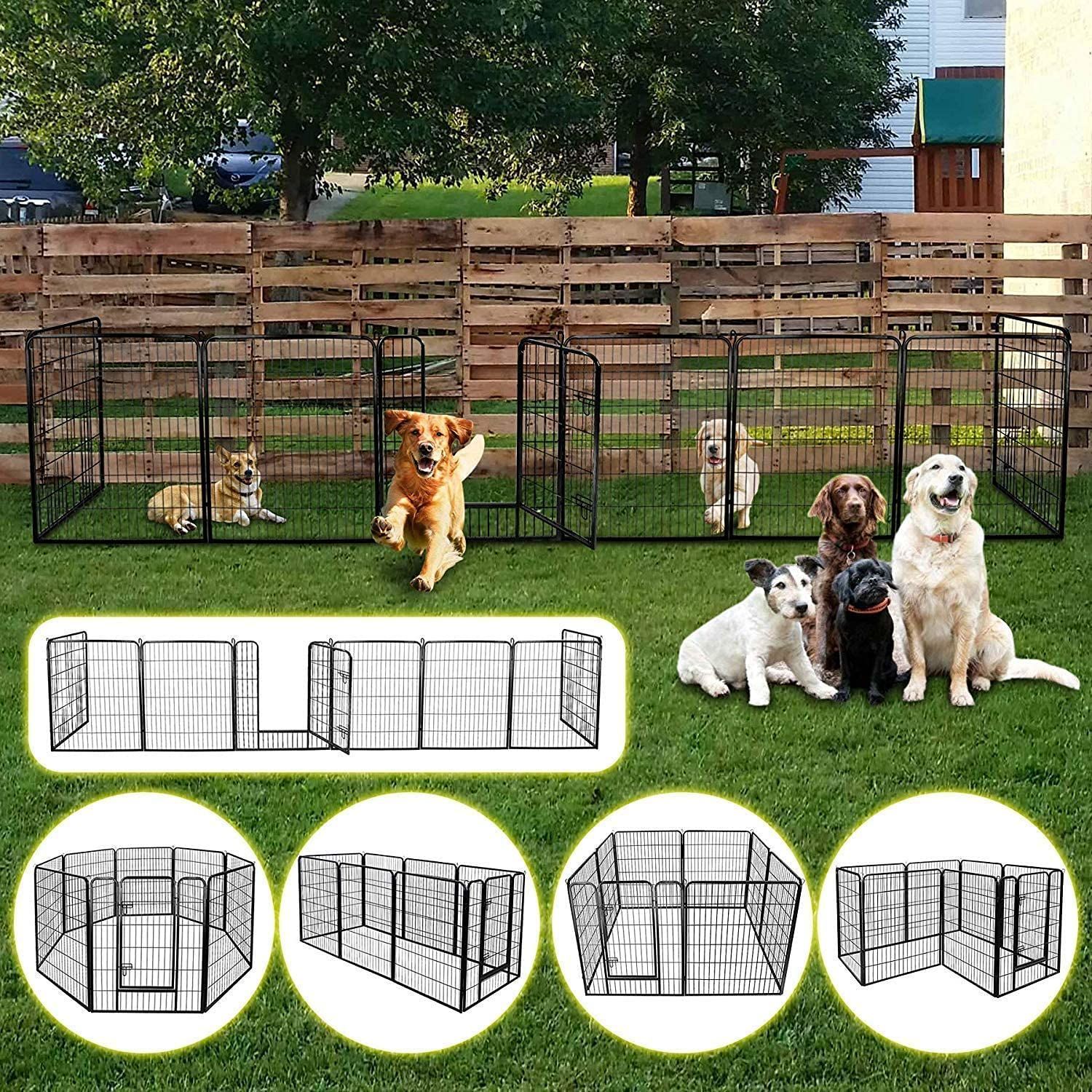 犬用品 ペットフェンス 大型犬 中型犬 （ ペットグローブ付