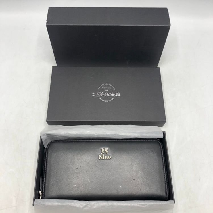 【中古】東栄　映画「五等分の花嫁」イタリアンレザー長財布| 中野二乃　開封品、傷汚れ有[70]