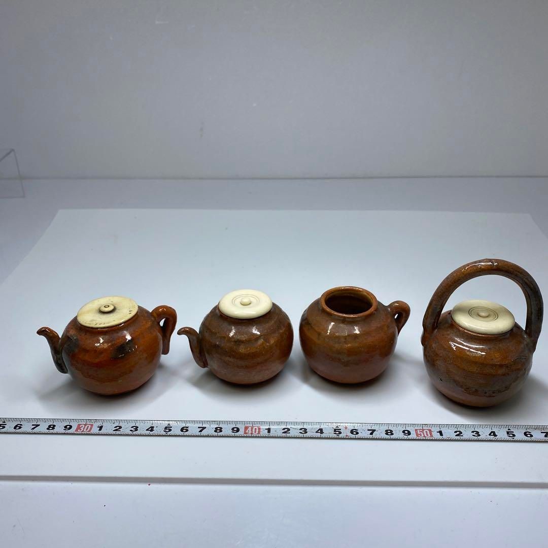 茶3 茶入茶杓セット タウチ 東里6-1026