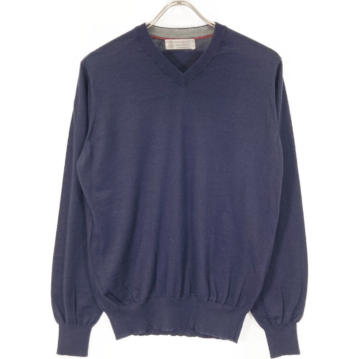 BRUNELLO CUCINELLI ブルネロクチネリ M2300162 ネイビー カシミヤ70シルク BRUNELLO CUCINELLI ブルネロクチネリ M2300162 ネイビー カシミヤ70シルク