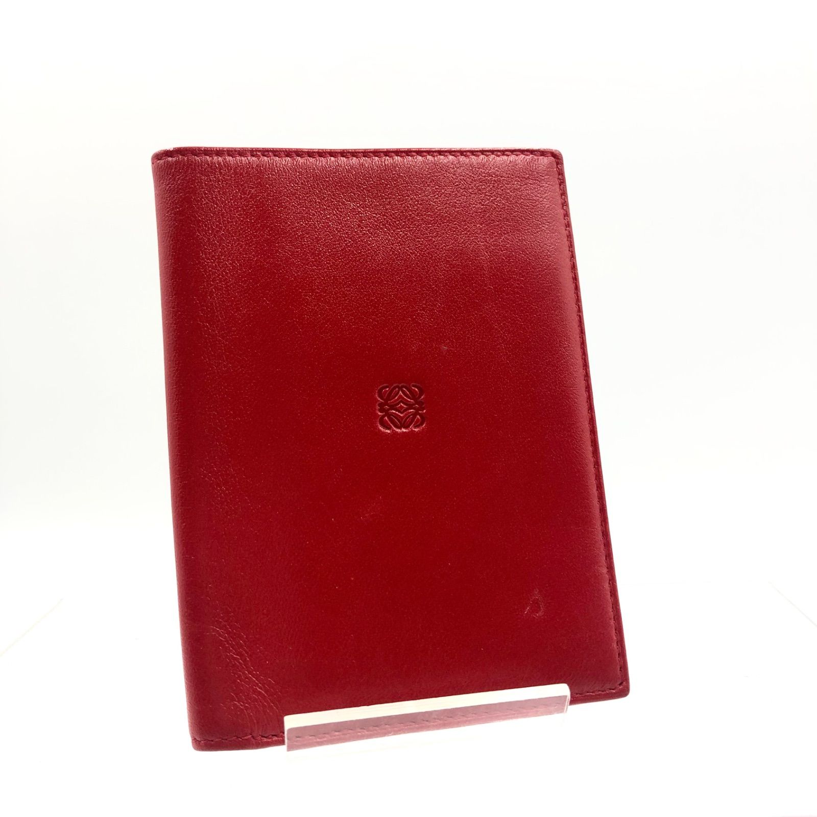 極美品! ロエベ アナグラム 折り財布 ベージュ □極美品□LOEWE 極美品! ロエベ アナグラム 折り財布 ベージュ □極美品□LOEWE