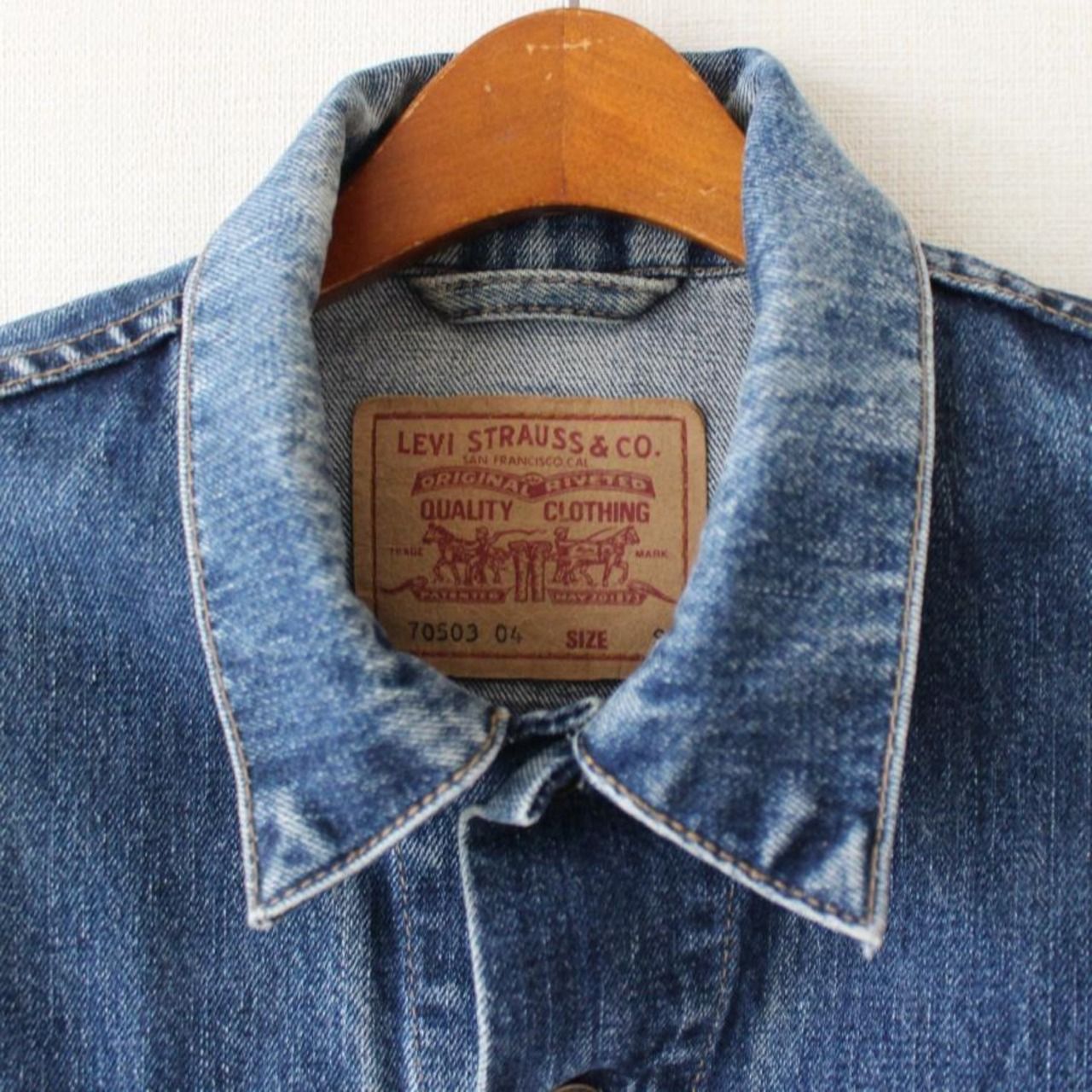 ⭐*⭐様 90s チュニジア製 Levi's ユーロ 70503 グリーンデニム ⭐*⭐様 90s チュニジア製 Levi's ユーロ 70503 グリーンデニム ⭐*⭐様