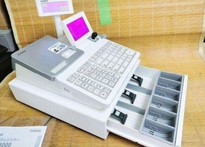 超美品）　カシオ　レジスター　SR-S4000  Bluetooth 楽天市場】【店名・部門設定込み】レジスター カシオ SR-S4000