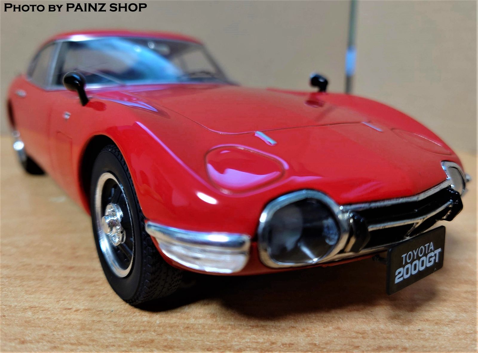 トヨタ 2000GT 赤 1/18 ミニカー マーク 1/18 トヨタ 2000GT レッド 完成品ミニカー PM1804R