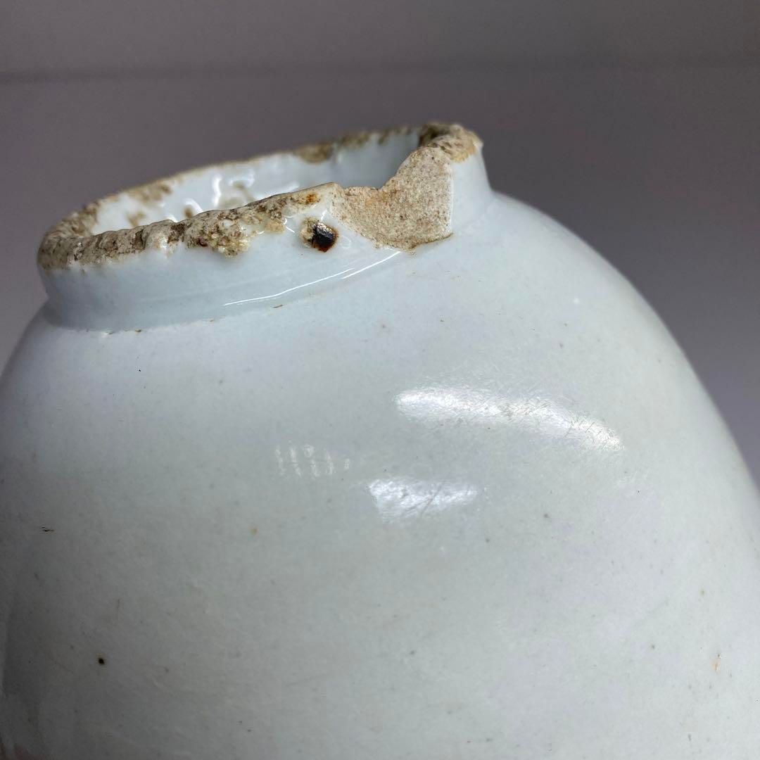 朝鮮古美術　李朝白磁茶碗D 直径15cm高さ8.3cm東H5-0903①タニチ 朝鮮古美術 李朝白磁茶碗D 直径15cm高さ8.3cm東H5-0903①タニチ