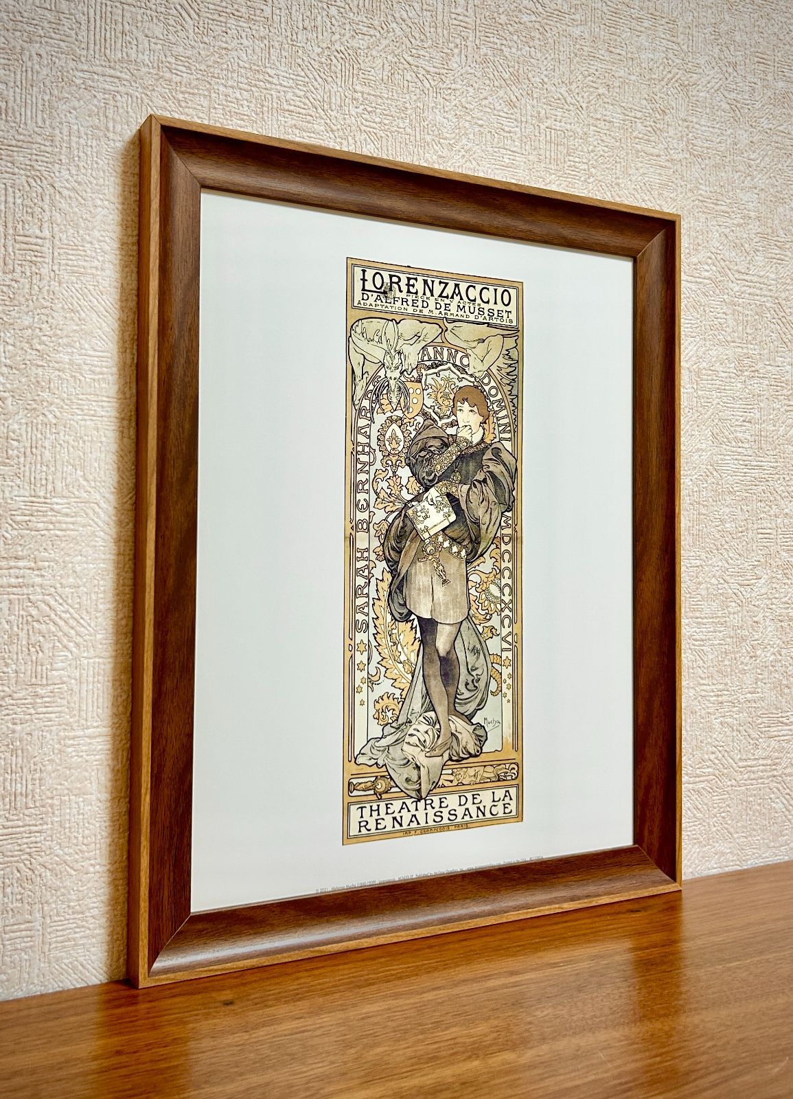 ミュシャ　額縁 ミュシャ】 絵画額装品 桜草 | 額縁通販・画材通販のことなら