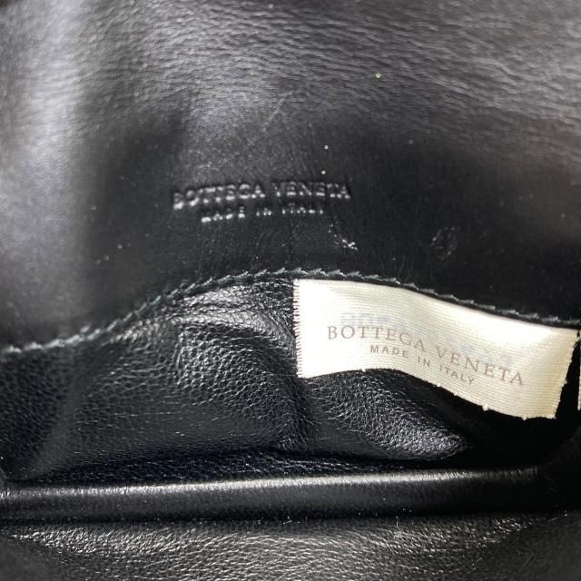 BOTTEGA VENETA ボッテガヴェネタ 624107 カードケース 名刺入れ パスケース イントレチャート レザー ブラック