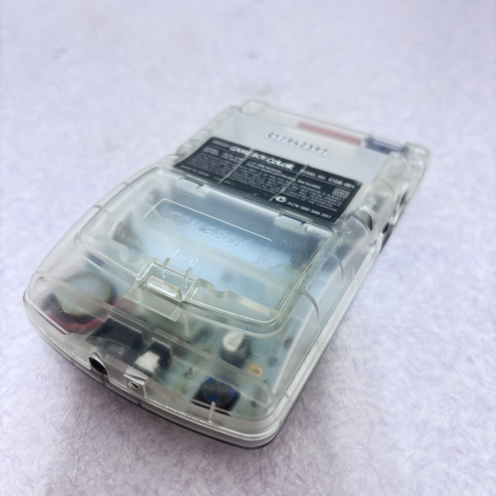 ゲームボーイカラー クリア