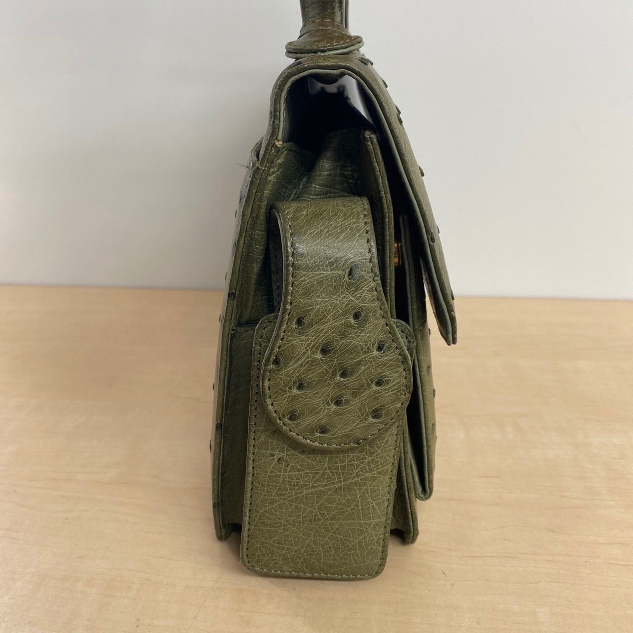 オーストリッチ セカンドバッグ ダイヤルロック式 B208 - メルカリ