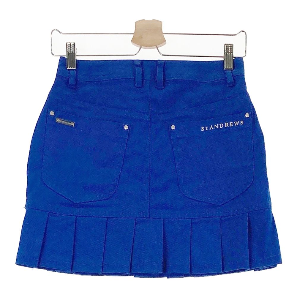 セントアンドリュースレディーススカートサイズss ST ANDREWS セントアンドリュース ストレッチスカート ブルー系