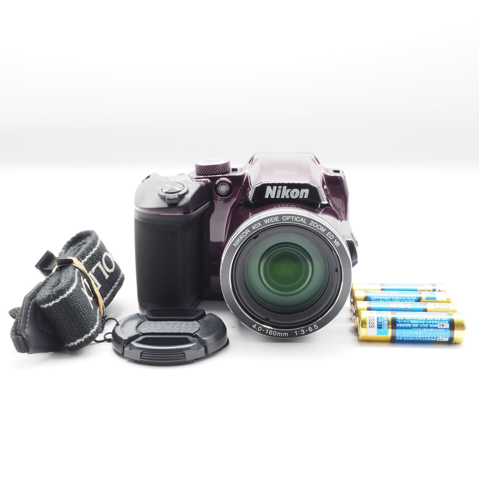 Nikon デジタルカメラ COOLPIX B500 プラム B500PU #2791