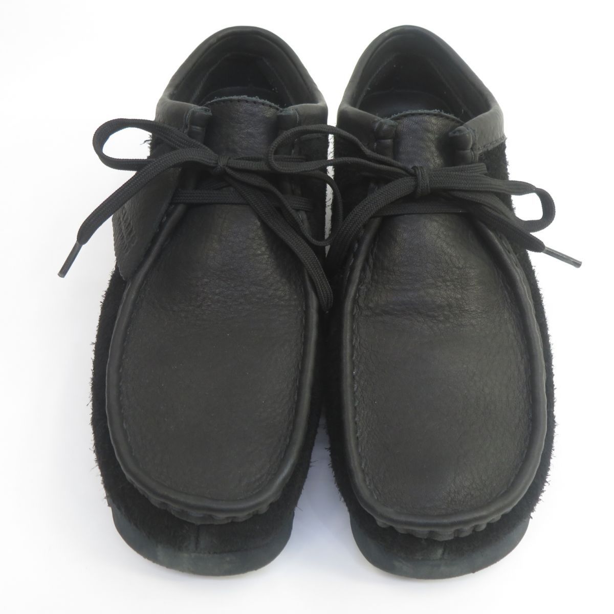 クラークス ワラビー ゴアテックス ブラック UK8.5 26.5cm