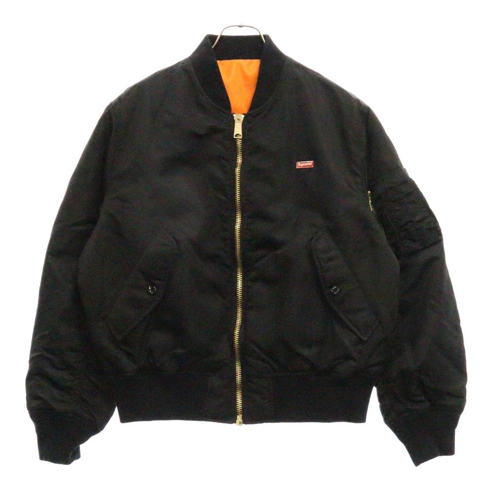 Jacket バック刺繍リバーシブルボンバージャケット