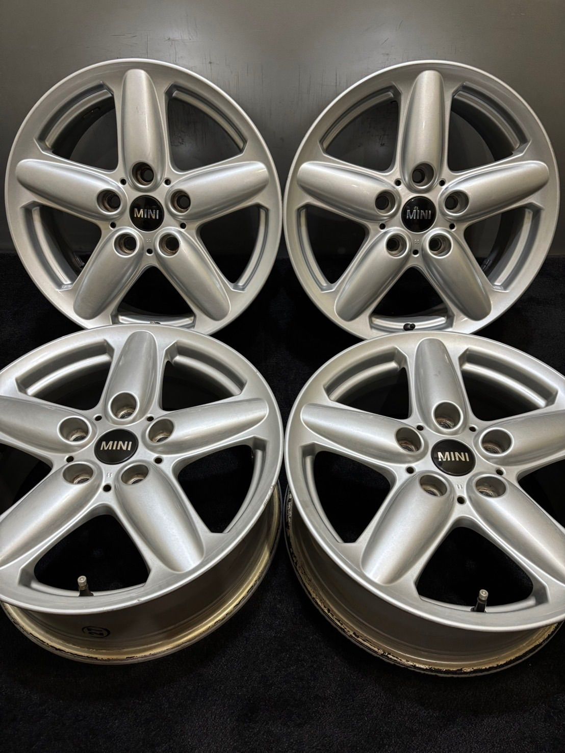 BMW MINI R60 純正 16インチ 6.5J 46 120 5H アルミホイール 4本 2-J477