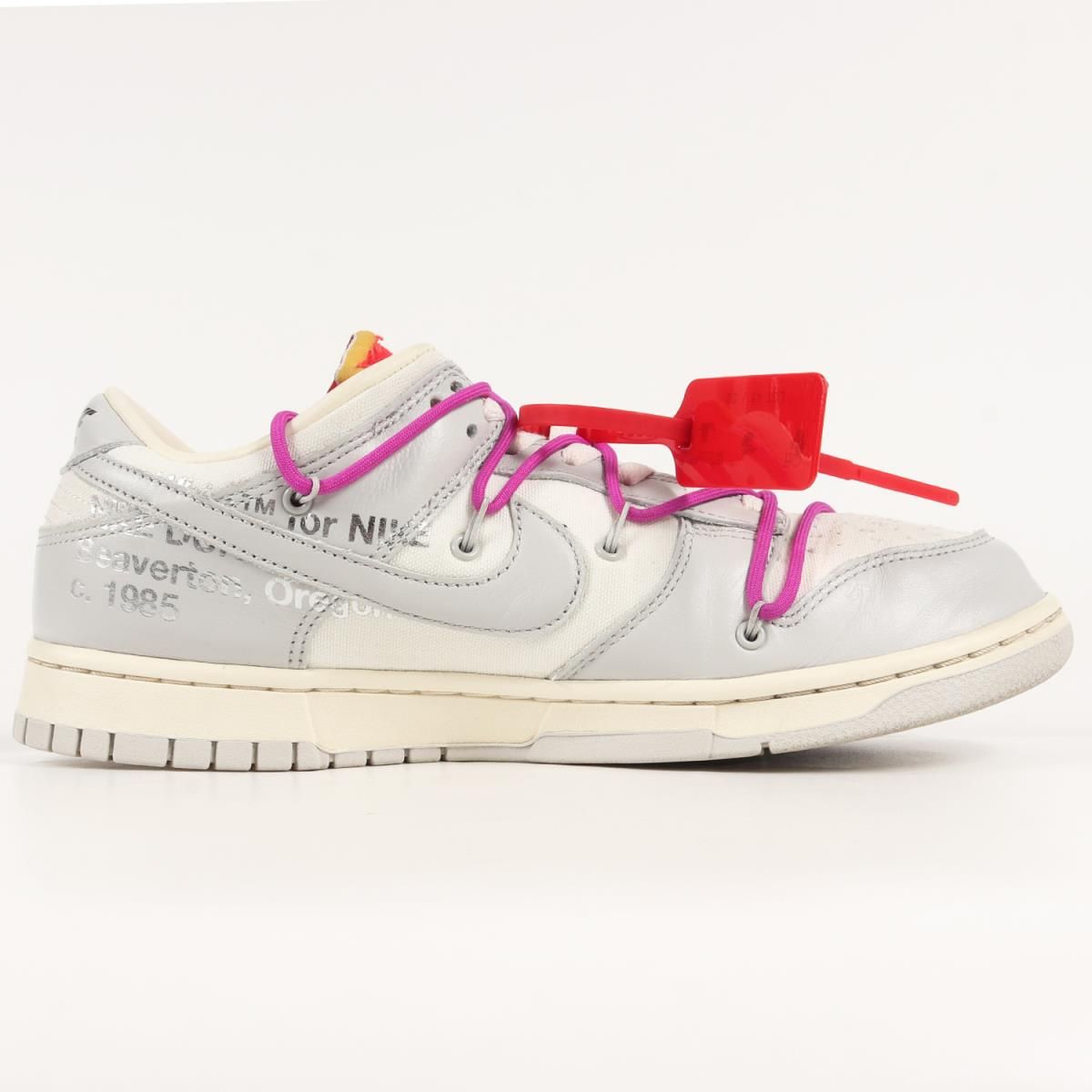 OFF-WHITE オフホワイト スニーカー NIKE DUNK LOW The 50 1 OF 50 No ...