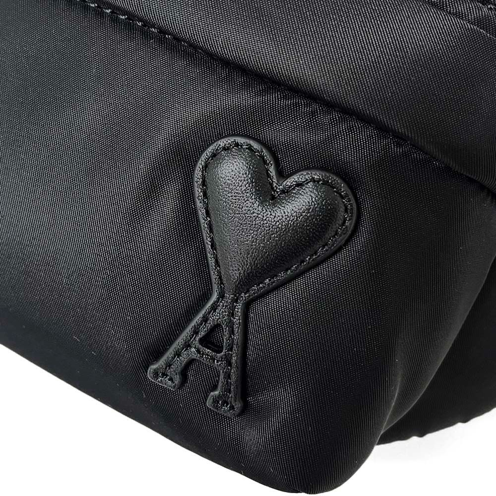AMI Paris パデッドナイロンキャンパスバッグ 新品♡AMI DE COEUR パデッド ナイロンキャンバス バックパック
