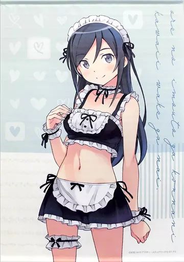 新垣あやせ B2 タペストリー 水着メイド 俺の妹がこんなに可愛いわけがない。 俺の妹がこんなに可愛いわけがない B2タペストリー水着メイドver