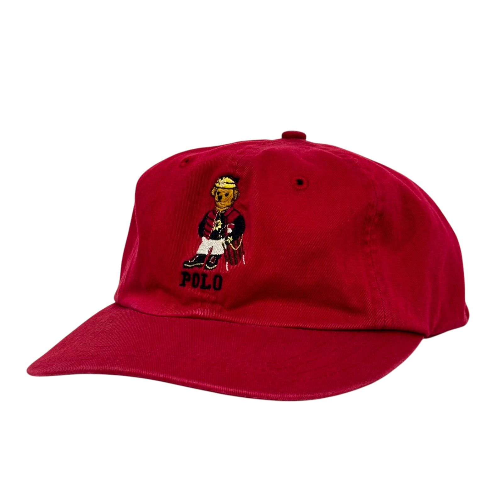 90s Polo by Ralph Lauren ポロベア キャップ　USA製 Rare】 90's POLO by Ralph Lauren POLO BEAR 6Panel CAP ポロベア 90