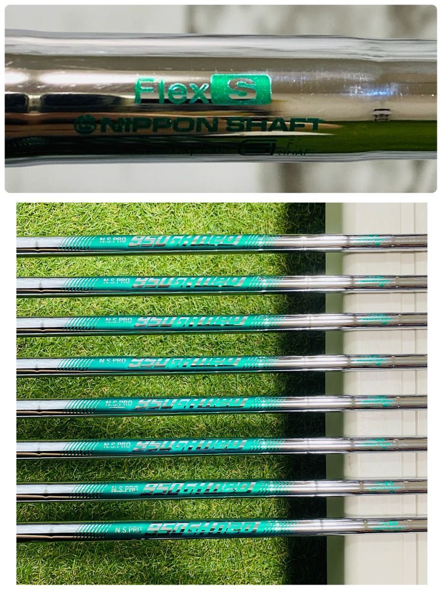 良品】豪華8本 ピン G430 オレンジドット メンズアイアンセット S 2025