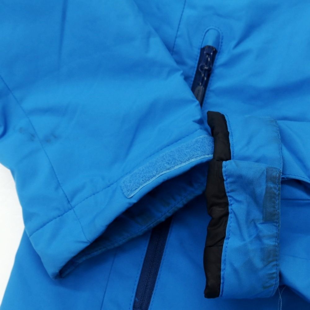 【中古】マムート Mammut ポリエステル WINDSTOPPER PRIMALOFT 中綿ブルゾン シェルジャケット ブルー【サイズS】【メンズ】