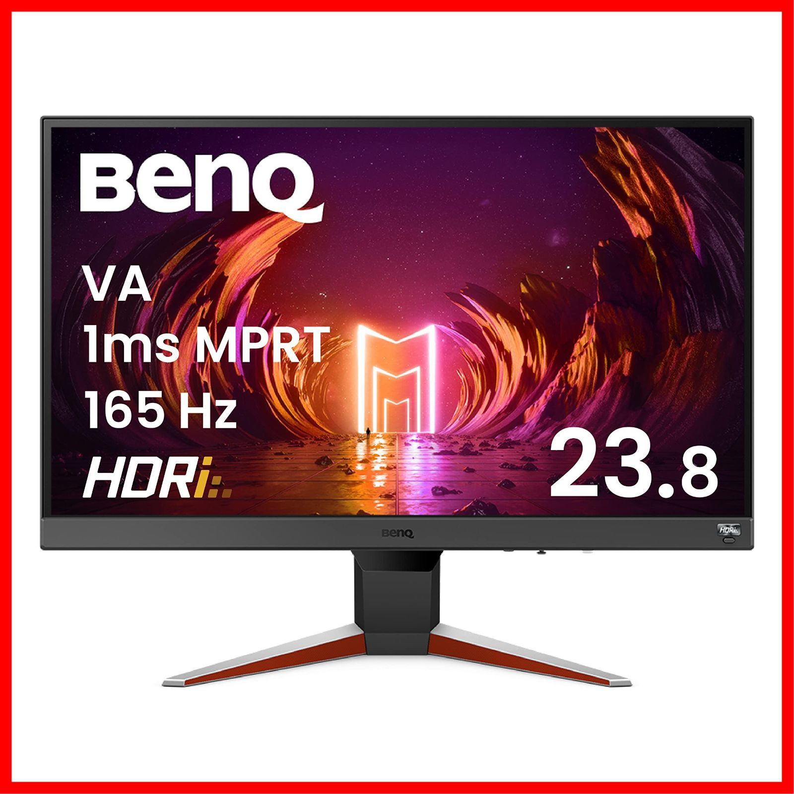 数量 BenQ MOBIUZ EX240N ゲーミングモニター 23.8インチ ベンキュージャパン フルHD|VA|応答速度 MPRT 1ms|165Hz|HDRi|treVoloスピーカー|FreeSync Premium|Black eQualize