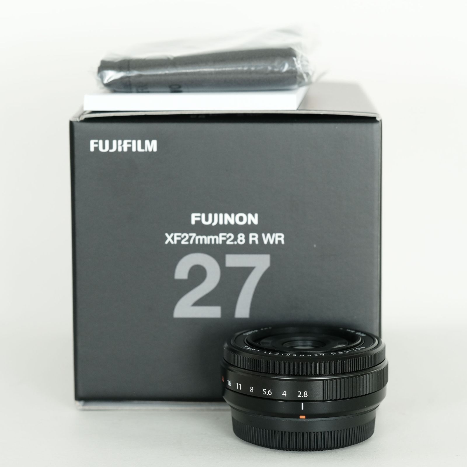 FUJIFILM XF27mm F2.8 R WR 極美品 Xマウント 極美品】XF27mm F2.8 R WR 【公式通販】 xf27mmf2.8 r wr