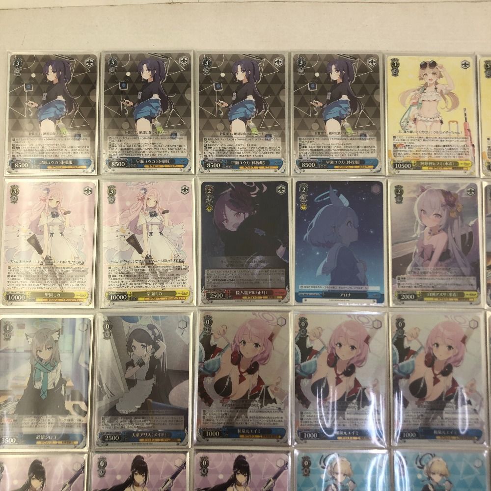 値下げ可能　ヴァイス  ブルアカ　ブルーアーカイブ　デッキ門枝　パーツ有り カードリスト ｜ ヴァイスシュヴァルツ｜Weiβ Schwarz