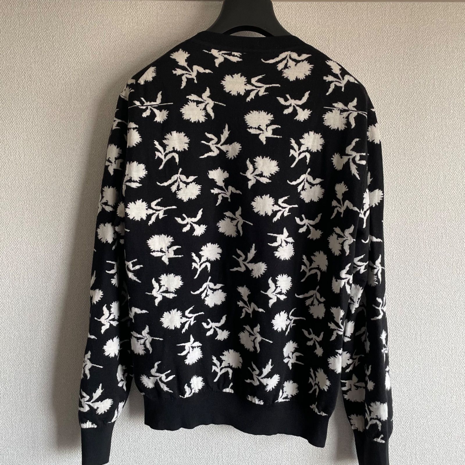 16aw Dior homme ディオールオム フラワーニット 総柄