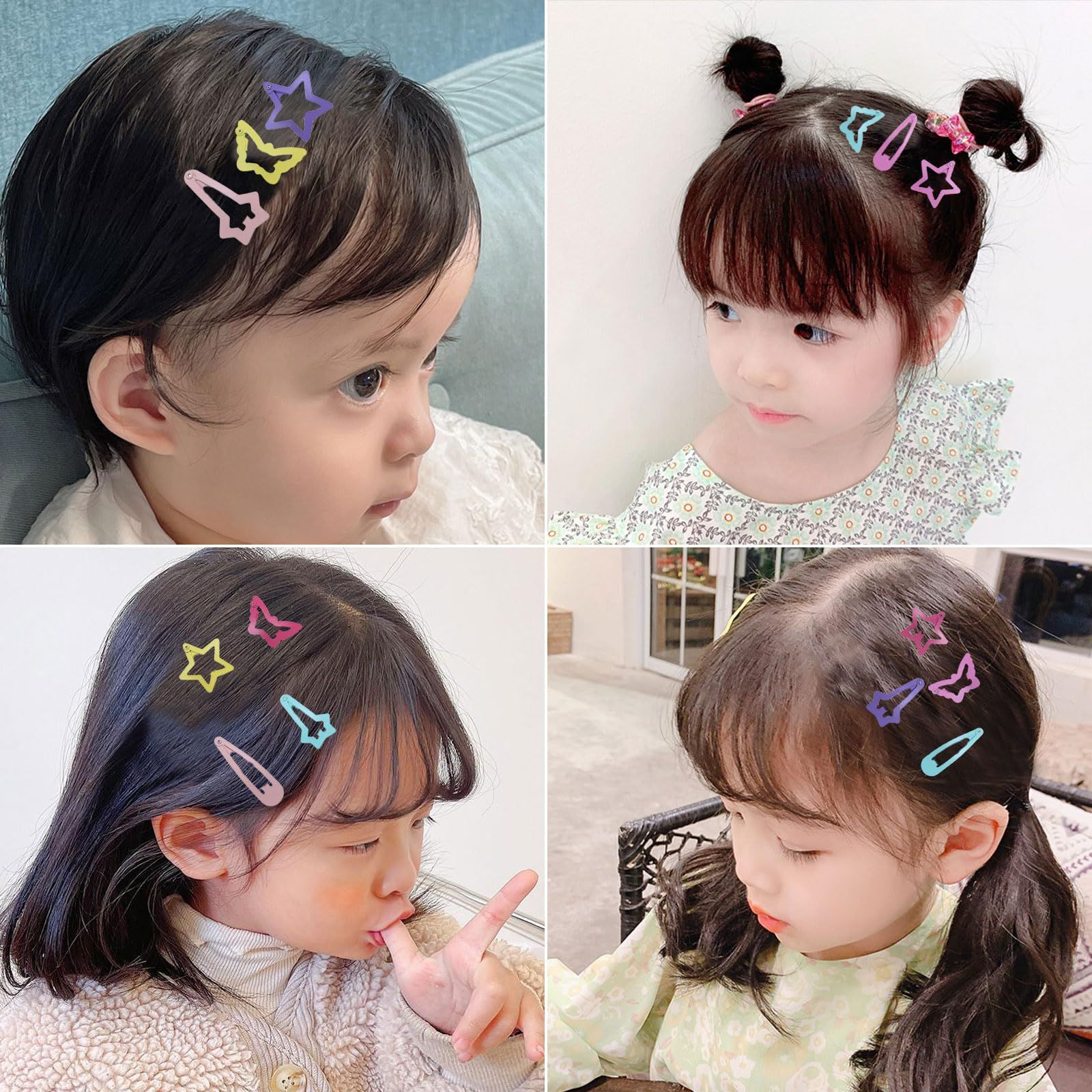 人気商品】y2k 髪飾り 髪留め ヘアアクセサリー キッズ メタル