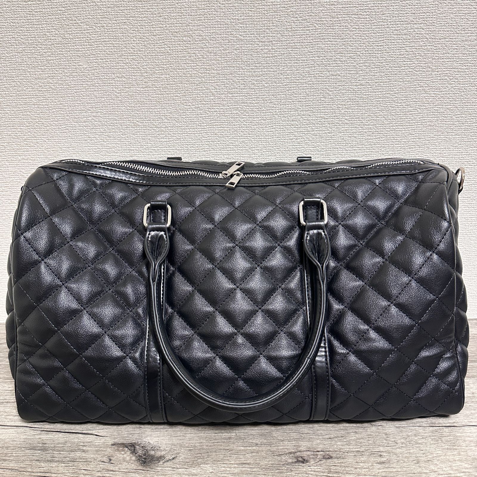 美品 AMAIL Quilting boston bag キルティングボストンバッグ